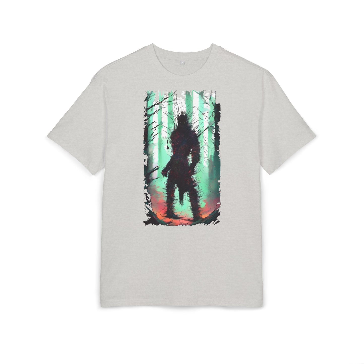 Unisex Oversized Graphic Tee with Forest Silhouette | Comfy Casual Wear, Gift for Nature Lovers, Ideal for Camping, Hiking, Everyday Style