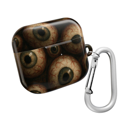 Unique Eyeball AirPod Case, Quirky Phone Accessory, Halloween Gift, Weird Aesthetic Decor, Eye Pattern Tech Case