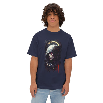 Urban Art Oversized Tee, Graphic Tee, Streetwear Shirt, Unique Art Clothing, Casual Fashion Top, Artistic Unisex T-Shirt