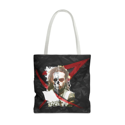 Edgy Graphic Tote Bag, Cool Tote for Concerts, Alternative Fashion, Gift for Music Lovers, Everyday Carry