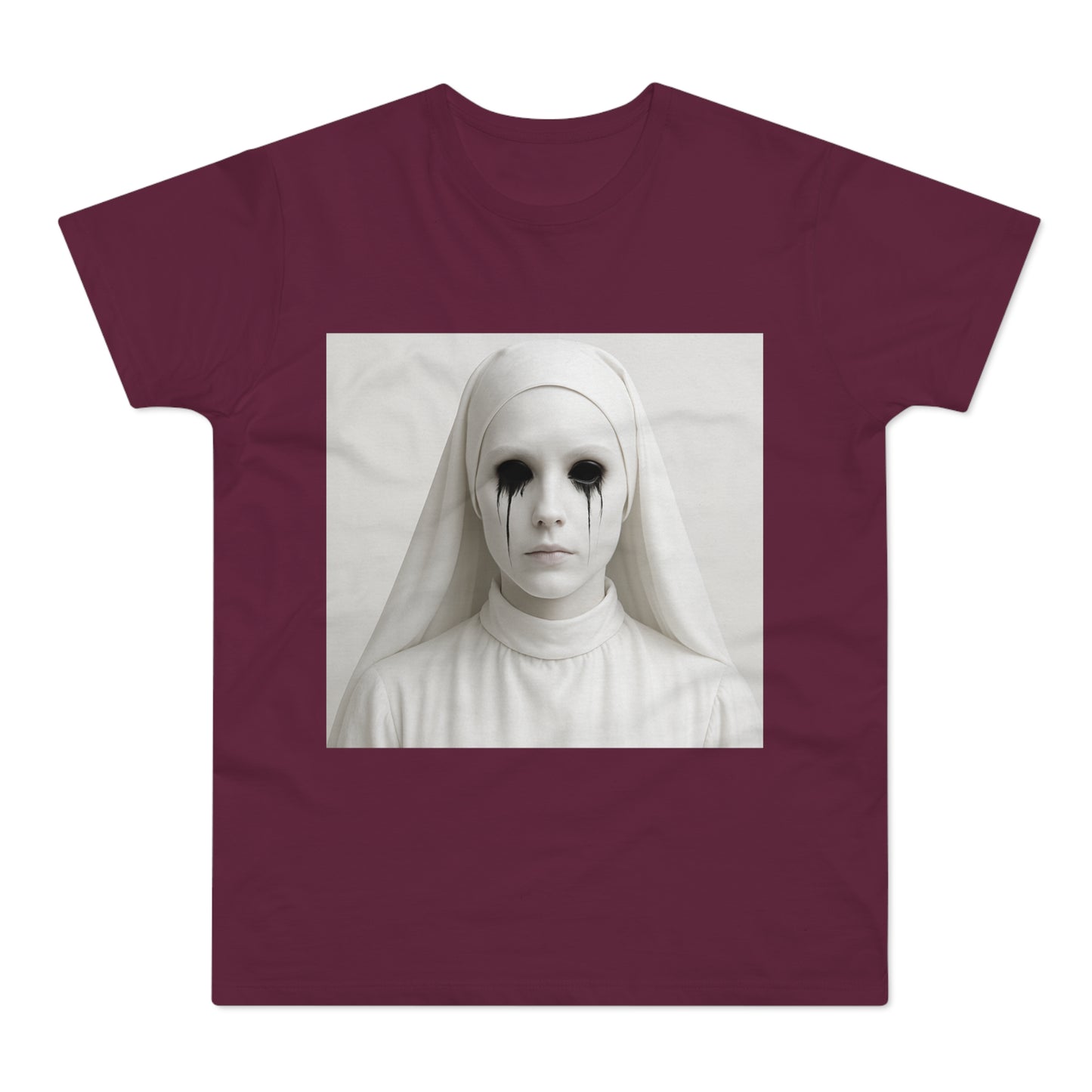 Spooky Art Tee, Unisex Graphic T-shirt, Halloween Costume, Horror Aesthetic Shirt, Creepy Vintage Look Top