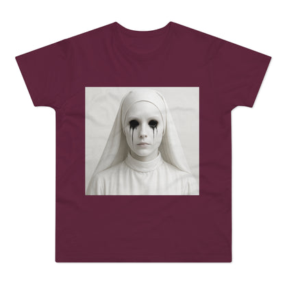 Spooky Art Tee, Unisex Graphic T-shirt, Halloween Costume, Horror Aesthetic Shirt, Creepy Vintage Look Top