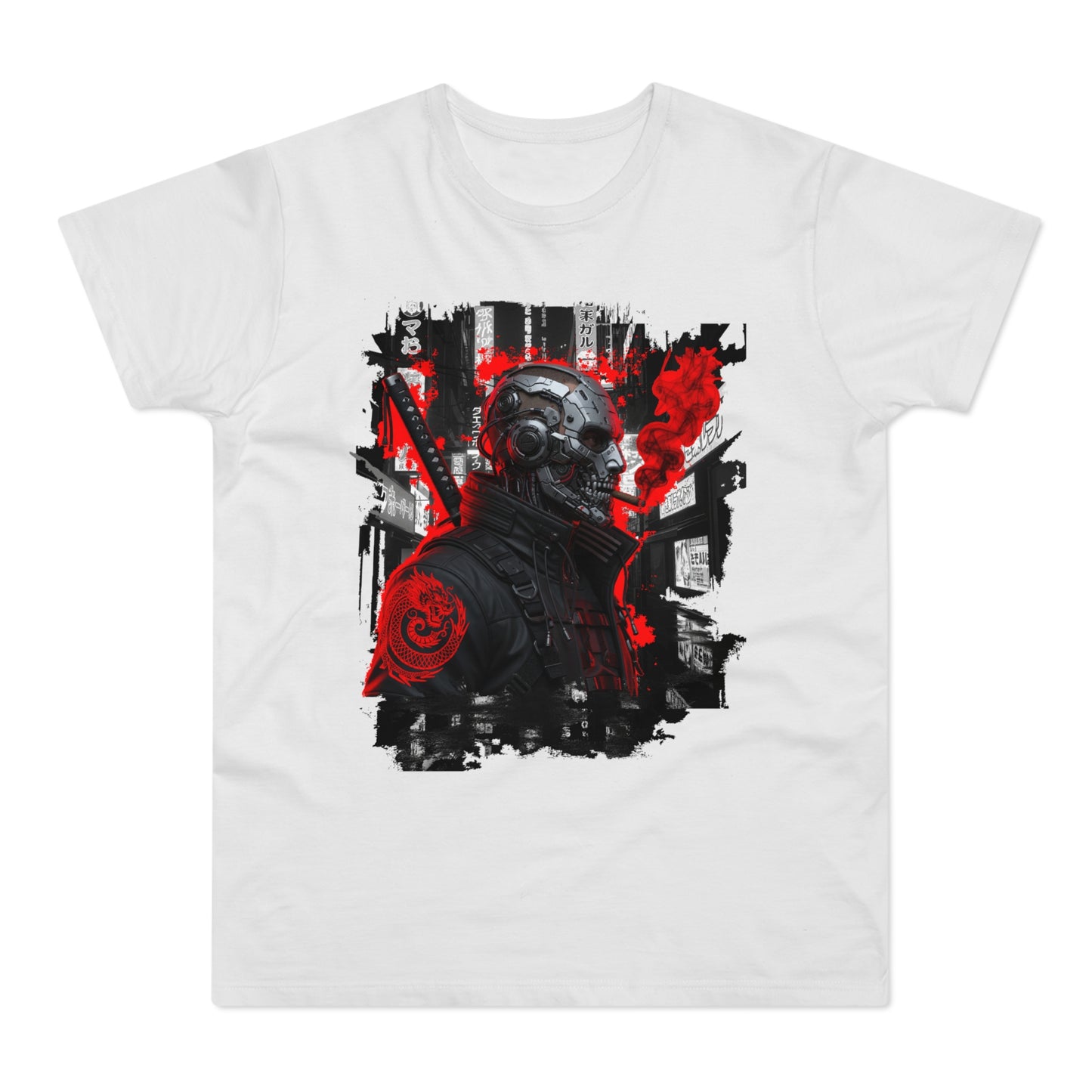 Unisex Graphic Tee - Urban Skull Design, Streetwear Shirt, Cool T-Shirt, Casual Fashion, Edgy Gift for Him, Festival Wear