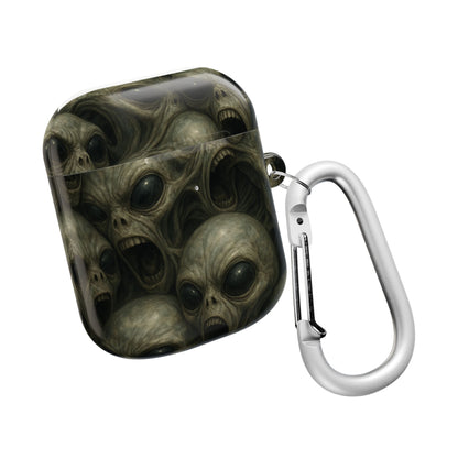 Alien-Themed AirPod Case, Unique Gift for Sci-Fi Lovers, Cool Accessory for Music Enthusiasts, Perfect for Halloween, Collectible