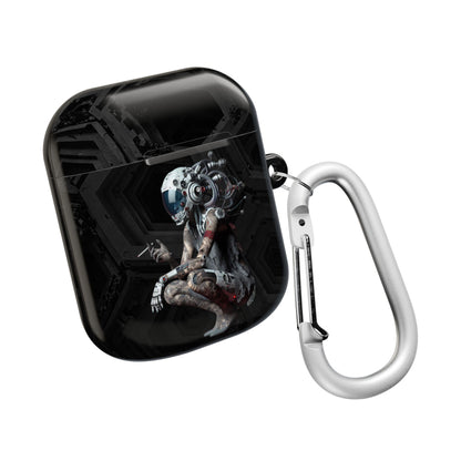 Futuristic AirPod Cases - Stylish Protection for Music Lovers, Gift for Tech Enthusiasts, Trendy Headphone Cover, Unique Tech Gift