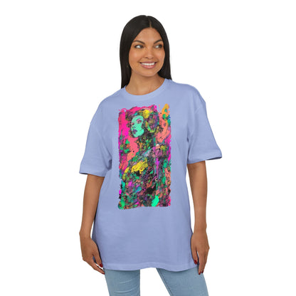 Artistic Oversize Tee - Vibrant Graphic Shirt, Casual Streetwear, Unique Gift for Art Lovers, Everyday Wear, Graphic Tee