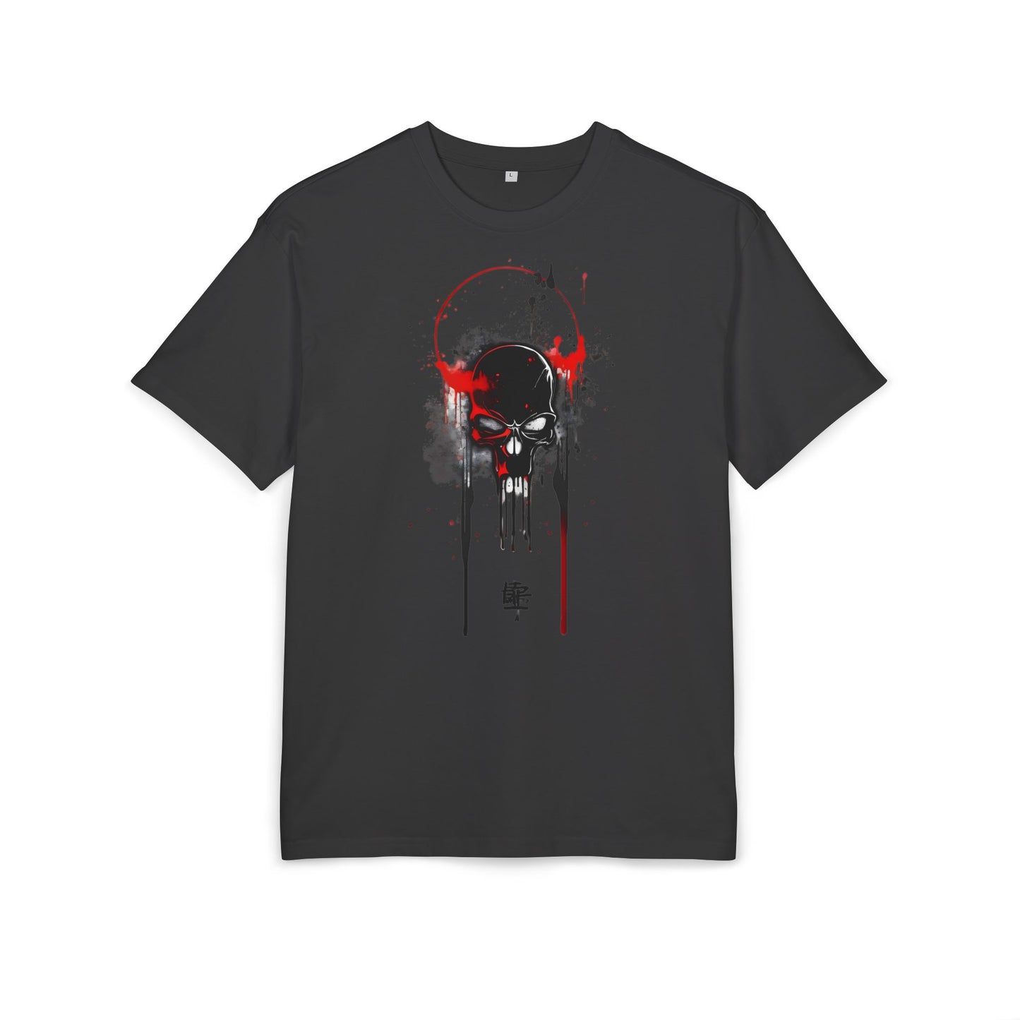 Edgy Oversized Graphic Tee, Cool Streetwear Shirt, Unisex Casual Wear, Unique Festival Apparel, Comfortable Everyday Outfit