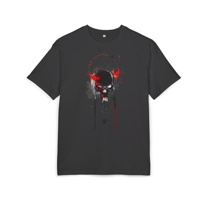 Edgy Oversized Graphic Tee, Cool Streetwear Shirt, Unisex Casual Wear, Unique Festival Apparel, Comfortable Everyday Outfit