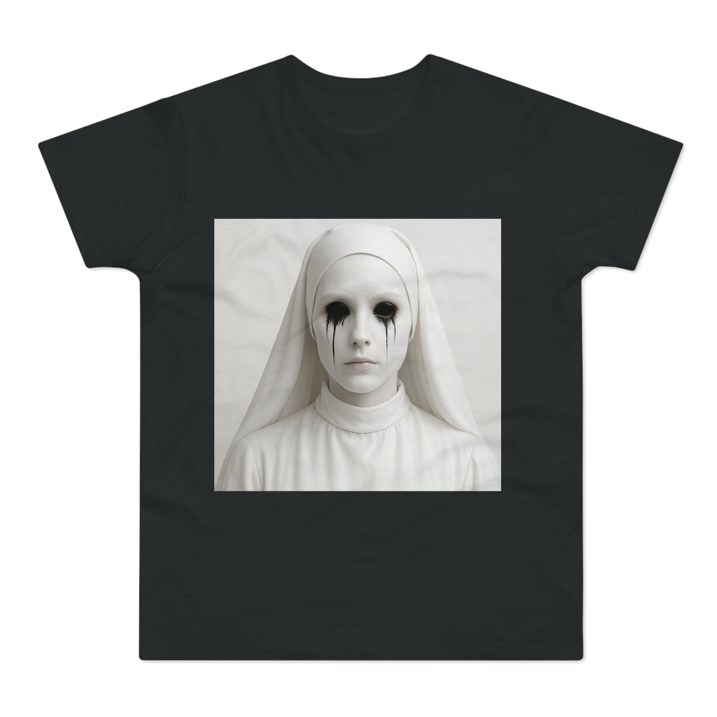 Spooky Art Tee, Unisex Graphic T-shirt, Halloween Costume, Horror Aesthetic Shirt, Creepy Vintage Look Top