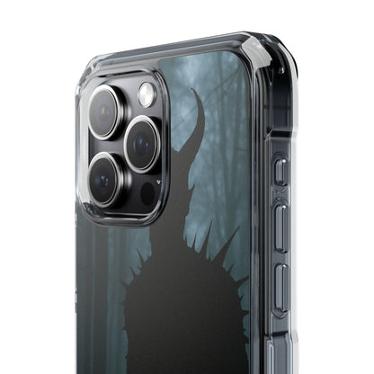 Magnetic Phone Cases, Dark Fantasy Case, Spooky Halloween Accessory, Gift for Gamers, Customizable Clear Impact Cover