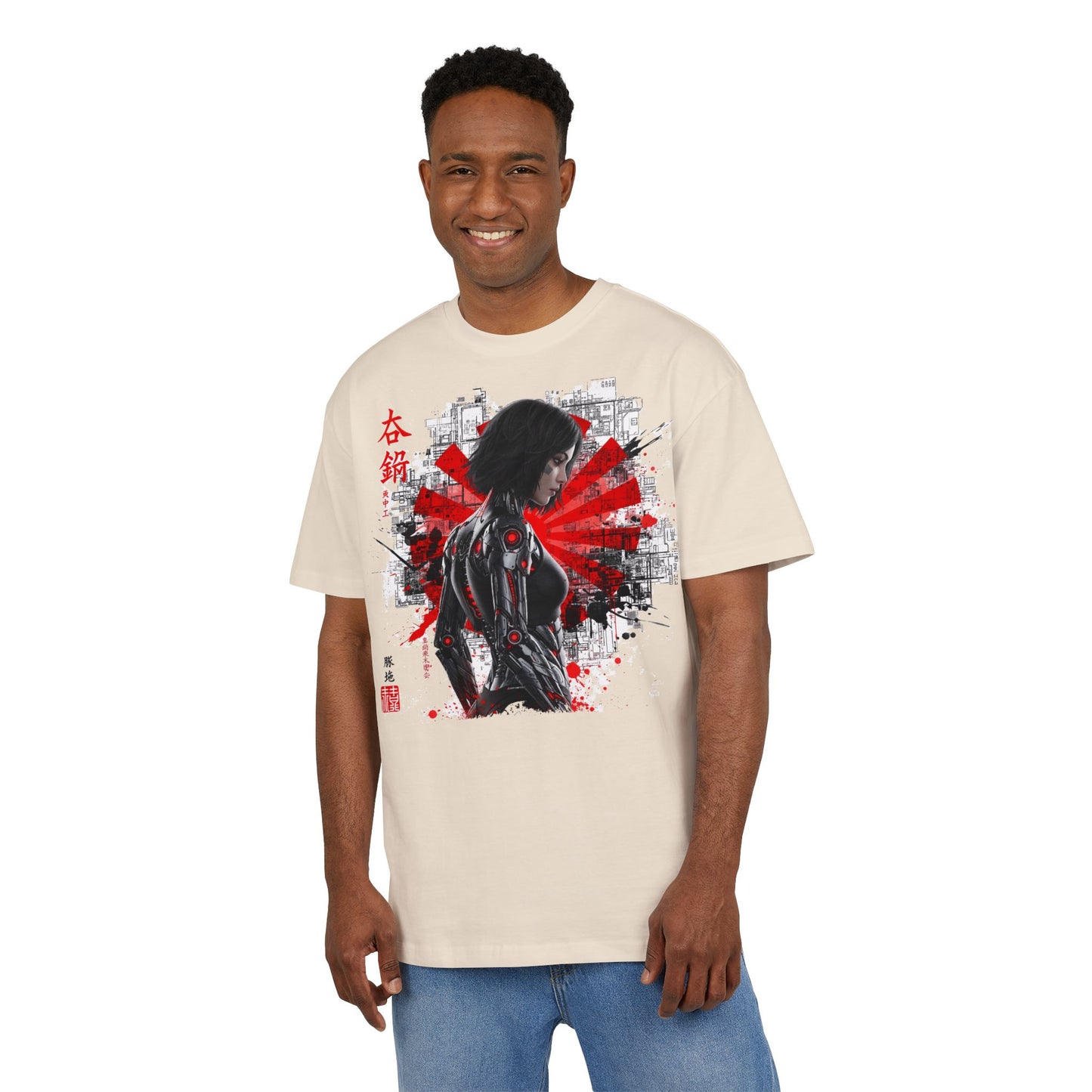 Japanese Art Unisex Tee, Oversized Graphic Tee, Streetwear Fashion, Anime Lovers Gift, Comfortable Everyday Wear