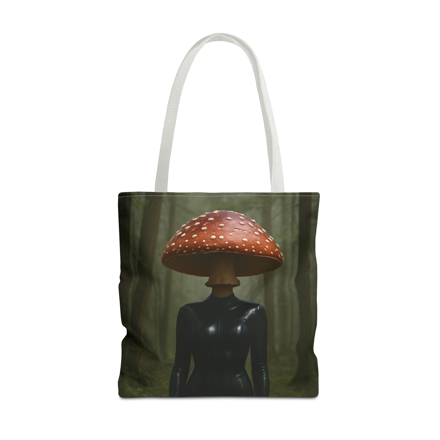 Whimsical Mushroom Tote Bag, Eco-Friendly Carryall, Gift for Nature Lovers, Unique Shopping Bag, Festival Fashion