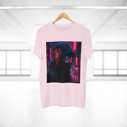 Cyberpunk Graphic Tee for Men & Women, Futuristic Streetwear, Perfect Gift for Gamers, Casual Wear for Tech Enthusiasts, Urban Style T-Shirt