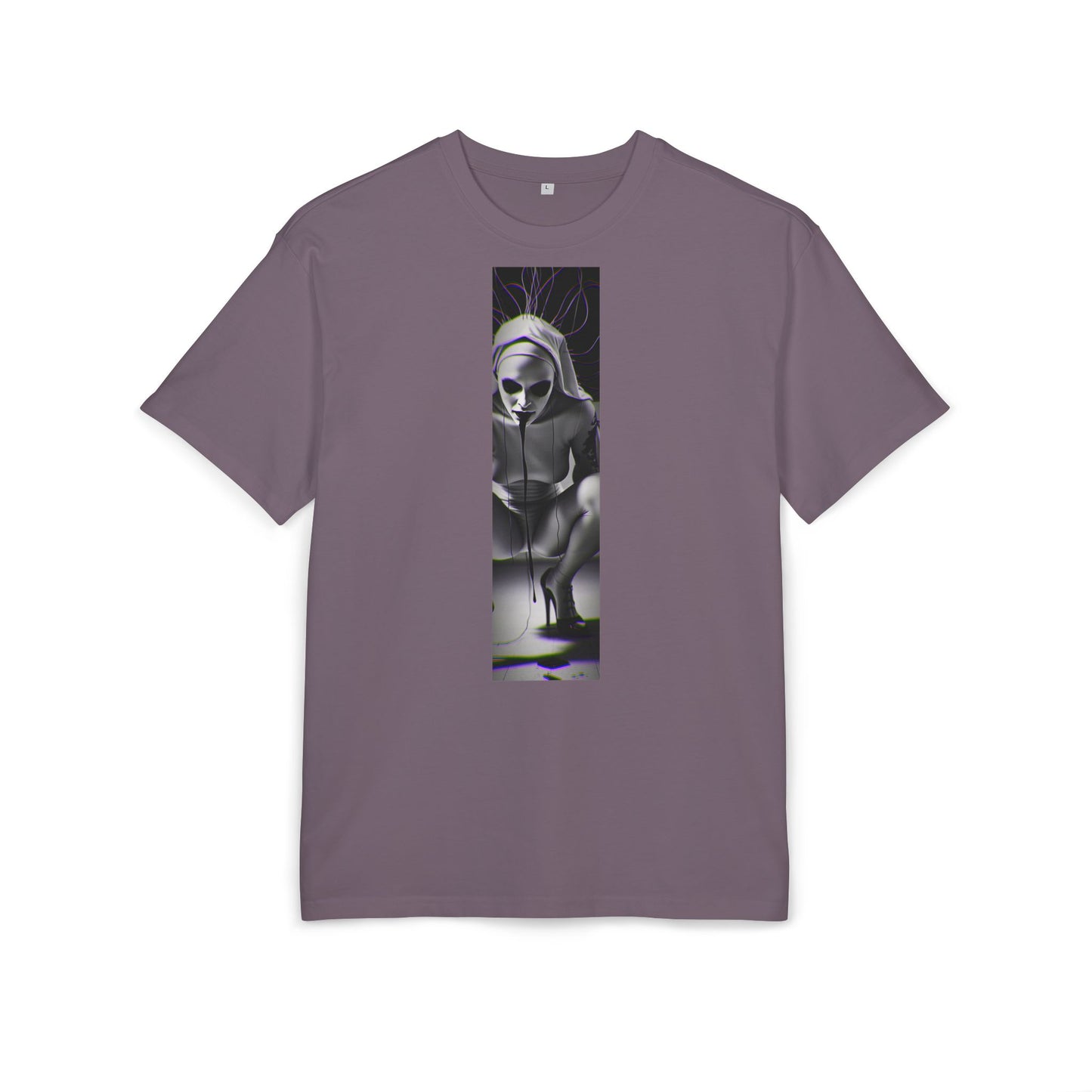 Unisex Oversized Graphic Tee - Edgy Gothic Design