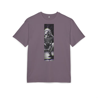 Unisex Oversized Graphic Tee - Edgy Gothic Design
