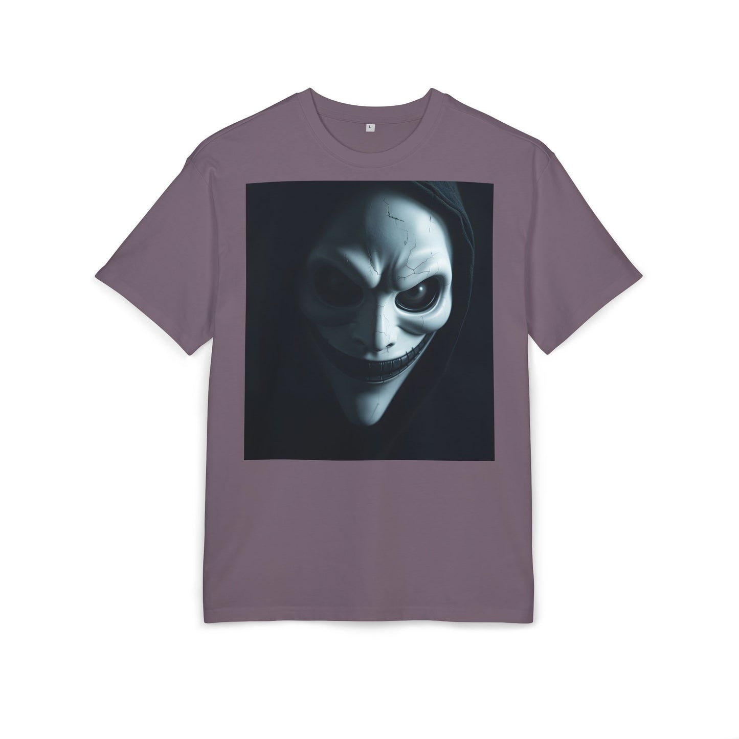 Spooky Graphic Unisex Oversized Tee, Halloween Shirt, Horror Aesthetic Tee, Statement Tee for Parties, Casual Wear, Gift Idea