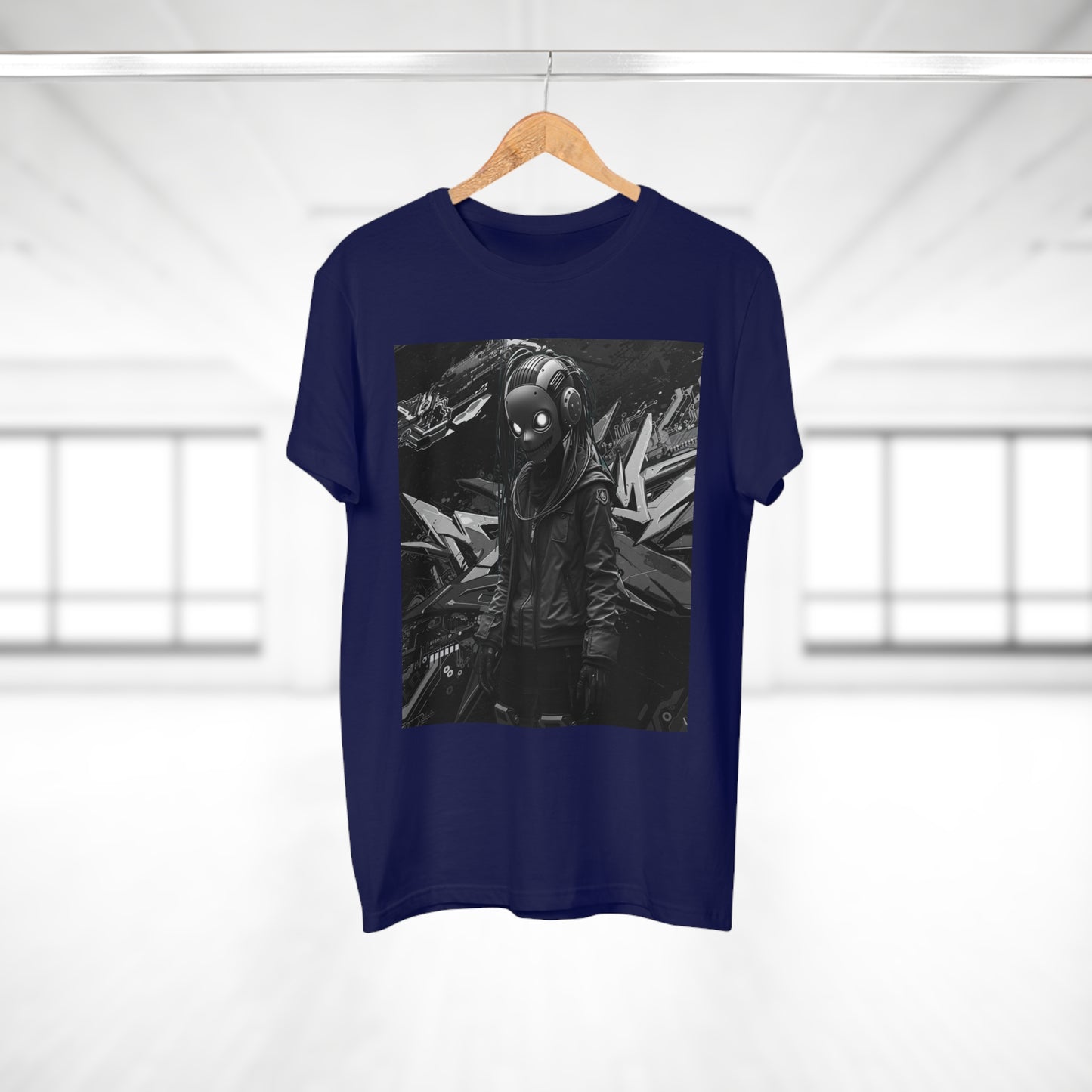 Urban Cyberpunk Unisex T-Shirt - Edgy Graphic Tee with Futuristic Design