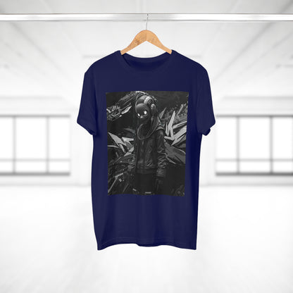 Urban Cyberpunk Unisex T-Shirt - Edgy Graphic Tee with Futuristic Design