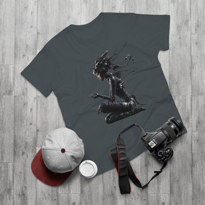 Futuristic Cyberpunk Unisex T-Shirt - Unique Graphic Tee