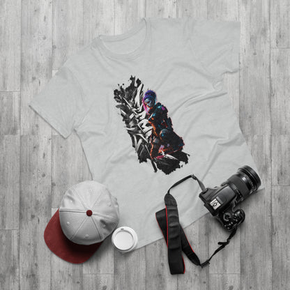Unisex Graphic T-Shirt Featuring Bold Illustration, Streetwear Style Tee, Trendy Casual Wear, Perfect Gift for Graphic Art Lovers