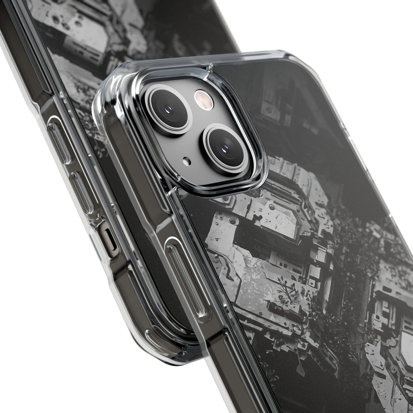 Stylish Magnetic Clear Impact Cases for iPhone, Heavy-Duty Protection, Customized Cases, Tech Lover Gift, Trendy Phone Accessories