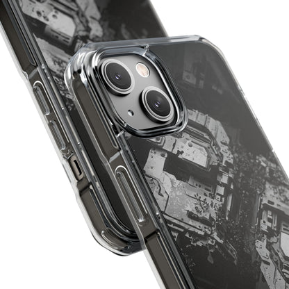 Stylish Magnetic Clear Impact Cases for iPhone, Heavy-Duty Protection, Customized Cases, Tech Lover Gift, Trendy Phone Accessories