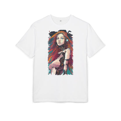 Artistic Oversize Tee - Vibrant Graphic Shirt, Casual Streetwear, Unique Gift for Art Lovers, Everyday Wear, Graphic Tee
