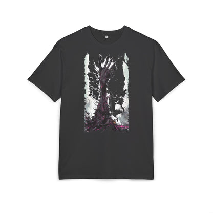Artistic Oversized Unisex Tee, Graphic Tee, Casual Wear, Streetwear Style, Gift for Art Lovers, Unique T-Shirt Design