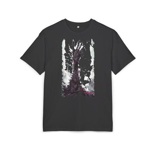 Artistic Oversized Unisex Tee, Graphic Tee, Casual Wear, Streetwear Style, Gift for Art Lovers, Unique T-Shirt Design