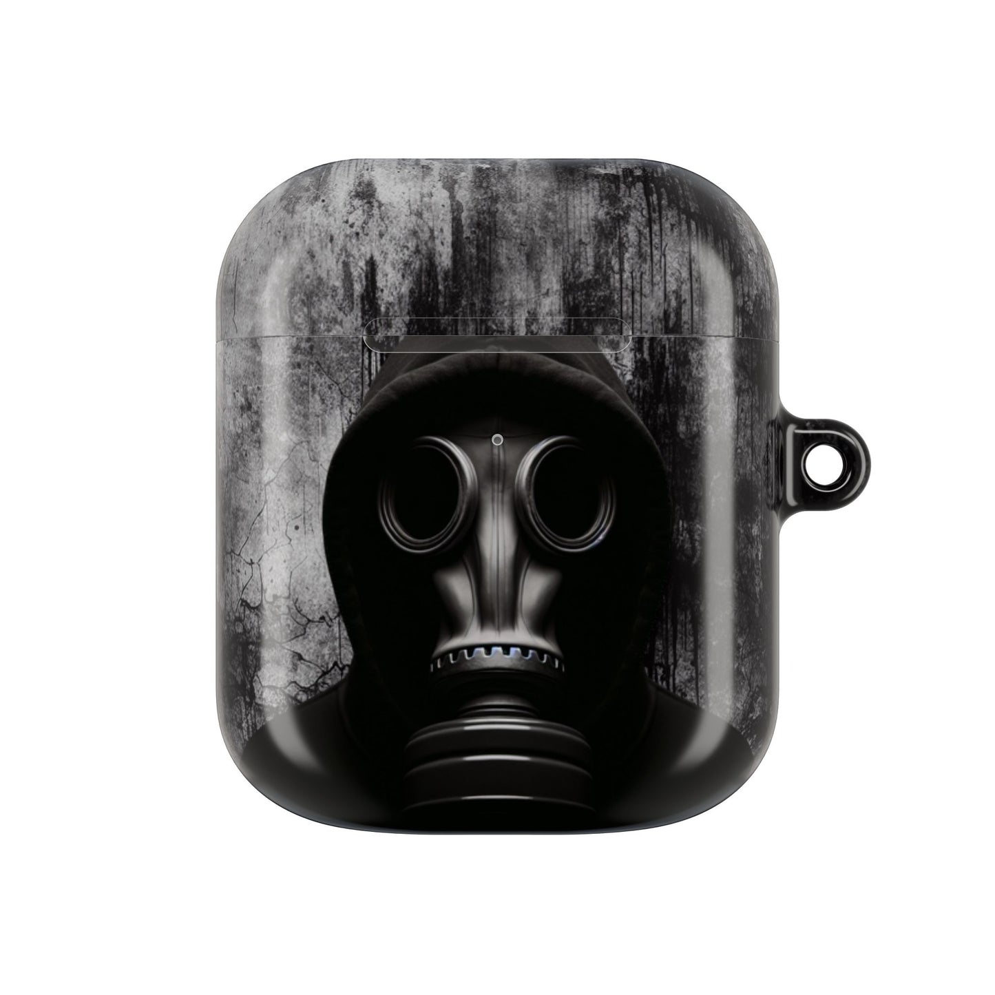 Gritty AirPod Cases - Urban Style, Tech Accessories, Music Lover Gift, Black & Gray Aesthetic, Unique Earbud Cases, Trendy Tech Gear