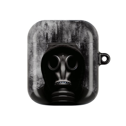 Gritty AirPod Cases - Urban Style, Tech Accessories, Music Lover Gift, Black & Gray Aesthetic, Unique Earbud Cases, Trendy Tech Gear