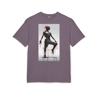 Bold Artistic Unisex Tee, Casual Street Style Shirt, Comfortable Graphic Top, Gift for Art Lovers, Unique Fashion Statement