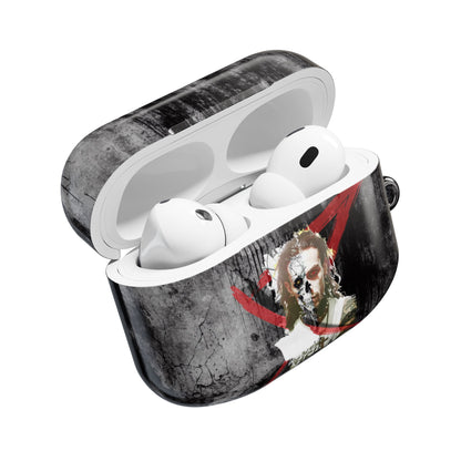 Gothic AirPod Case - Edgy Accessories for Music Lovers, Unique Gift for Teens, Stylish Tech Protection, Punk Aesthetic, Dark Art Case