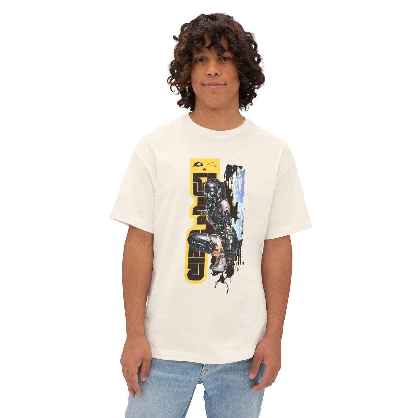 Unisex Graphic Oversized Tee - Retro Vibe, Casual Streetwear, Gift, Music Festival Outfit, Everyday Wear