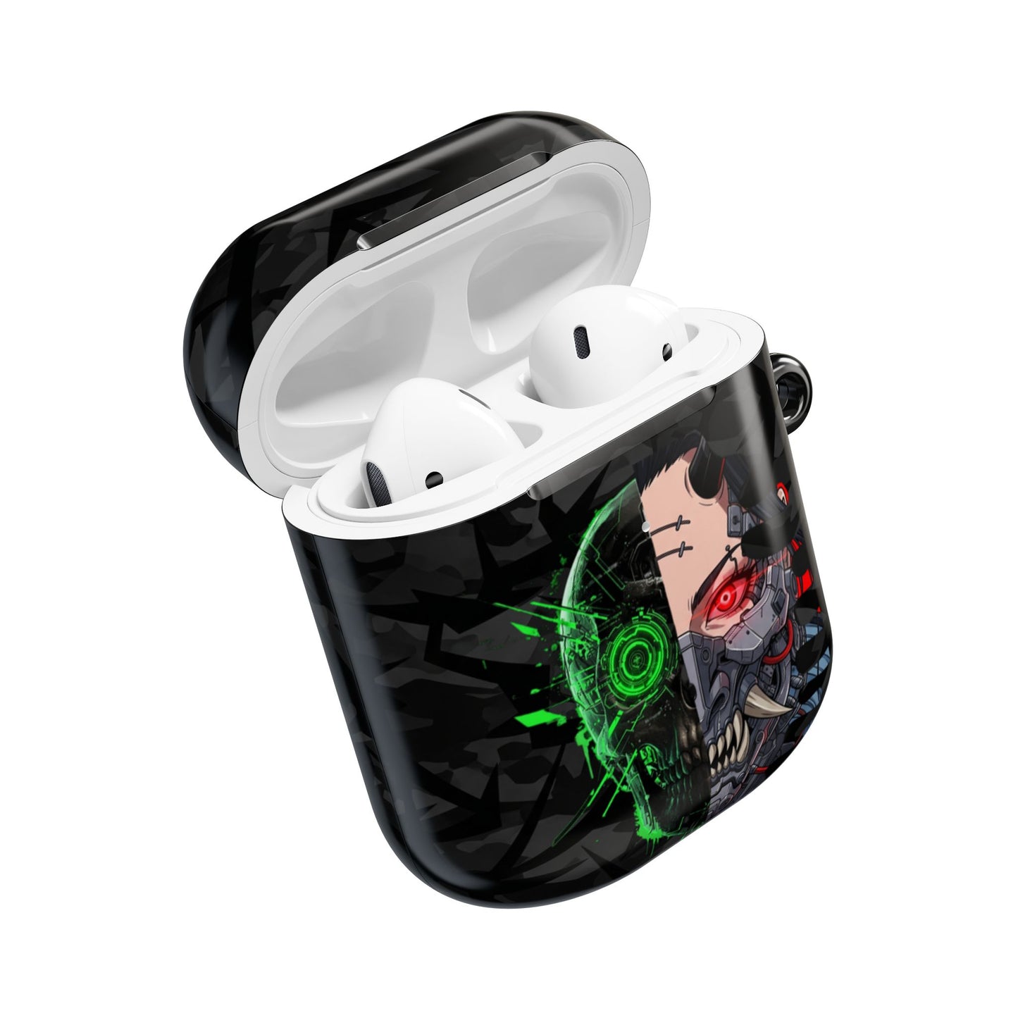 Edgy AirPod Case for Stylish Protection, Gift for Tech Lovers, Accessories for Gamers, Modern Decor, Trendy Tech Gifts