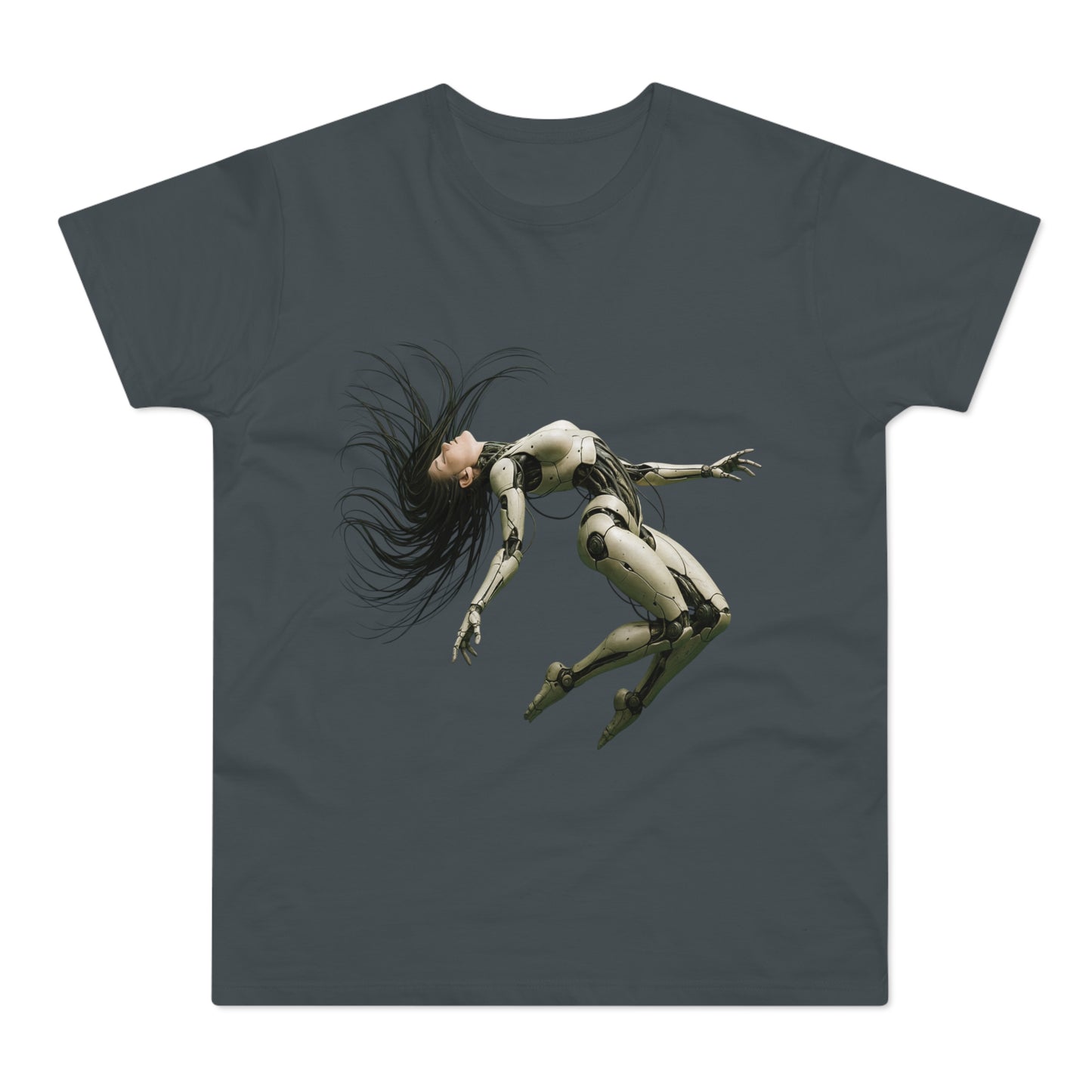 Futuristic Robot Graphic Tee for Men & Women, Tech Lover Gift, Unisex T-Shirt, Casual Wear, Unique Gift, Trendy Fashion