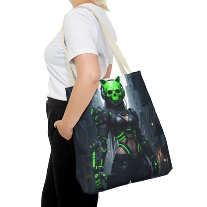 Futuristic Cyberpunk Tote Bag | Stylish AOP Bag with Neon Skull Design | Perfect Gift for Gamers and Tech Enthusiasts, Festival [...]