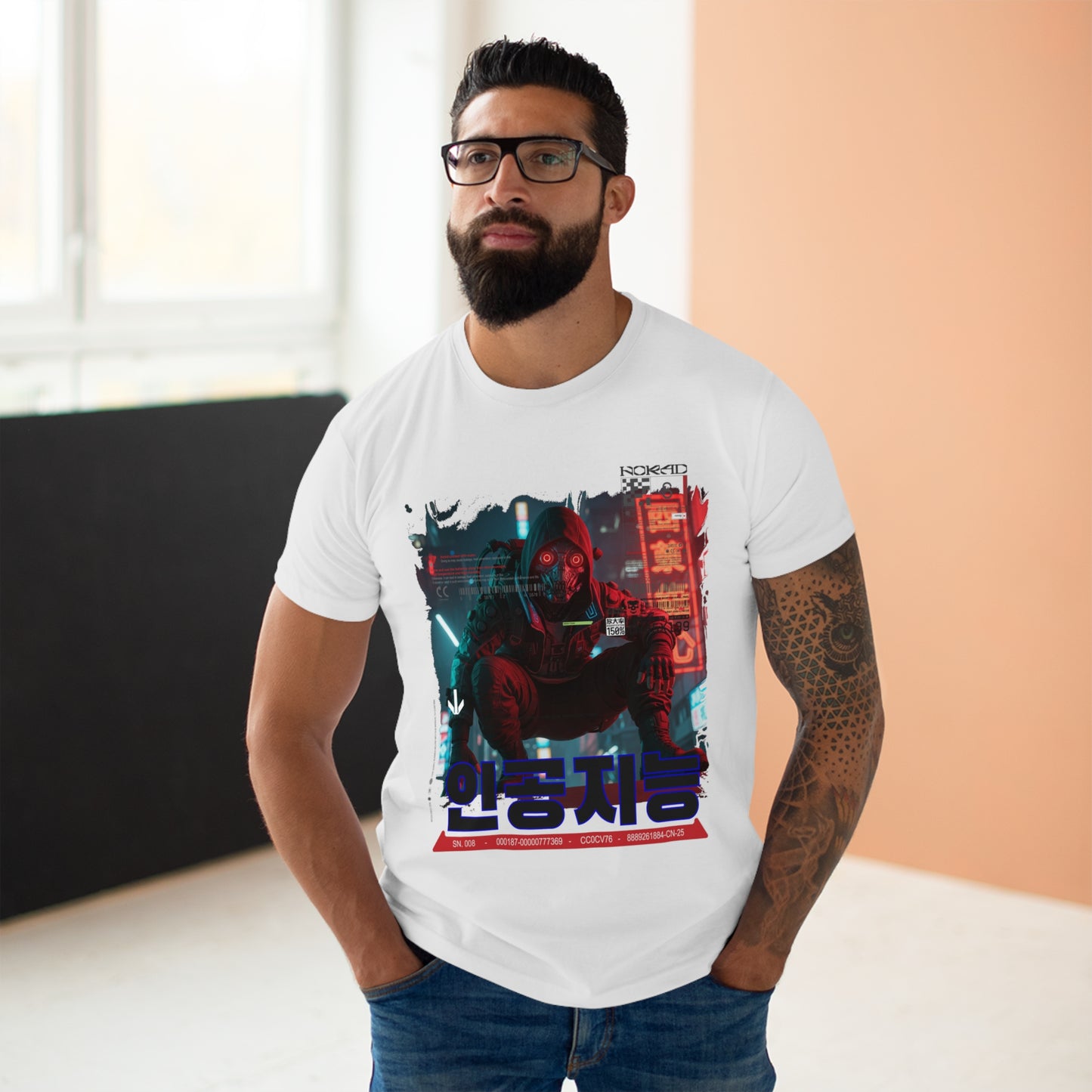 Urban Cyberpunk T-Shirt, Graphic Tee, Streetwear Shirt, Unisex Fashion, Gift for Gamers, Trendy Art Tee, Tokyo Style Apparel