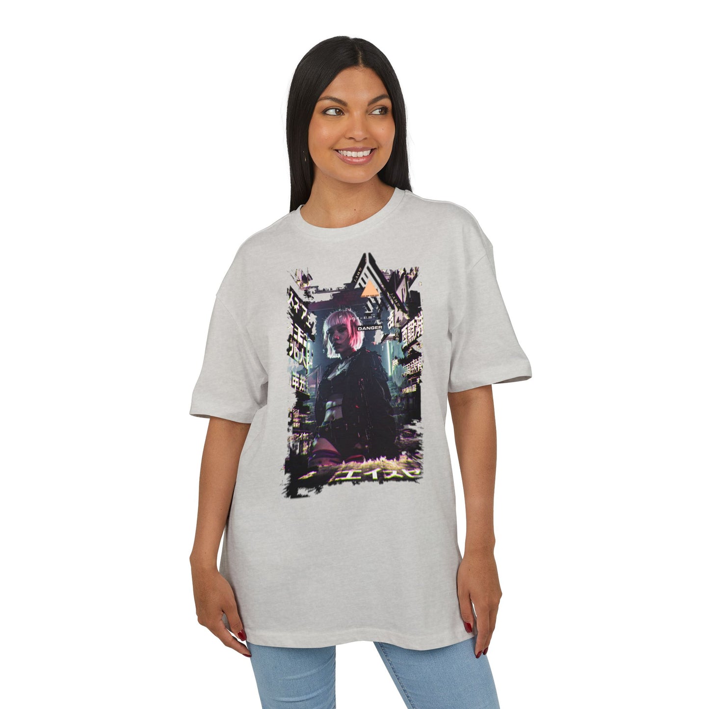 Unisex Graphic Oversized Tee - Trendy Streetwear Shirt, Perfect for Casual Outings, Gifts, Festivals, Retro Style