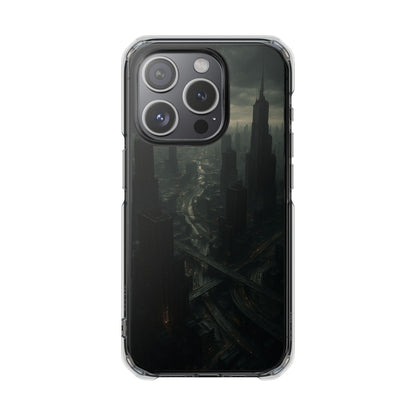 Magnetic Clear Impact Cases for a Stylish and Protective Phone Add a Futuristic Touch, Gift for Tech Lovers, Birthday or Holiday Present