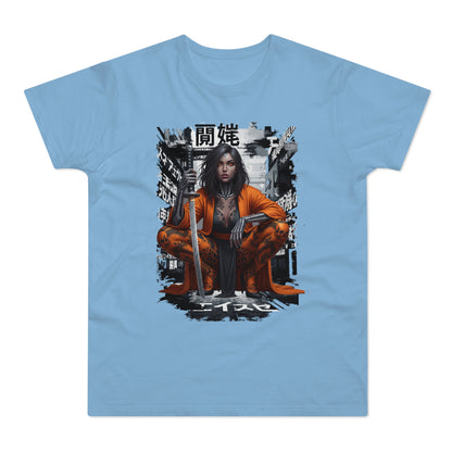Urban Samurai Unisex T-shirt, Graphic Tee for Anime Fans, Streetwear Fashion, Unique Gift for Birthdays, Casual Wear