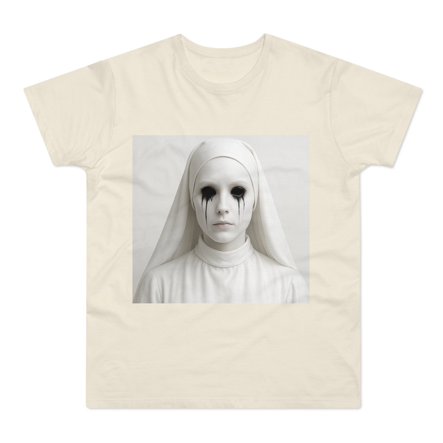 Spooky Art Tee, Unisex Graphic T-shirt, Halloween Costume, Horror Aesthetic Shirt, Creepy Vintage Look Top