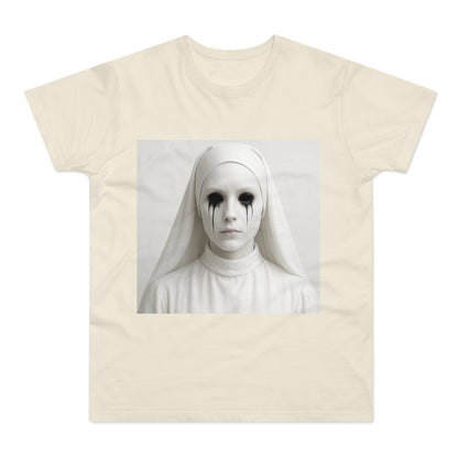 Spooky Art Tee, Unisex Graphic T-shirt, Halloween Costume, Horror Aesthetic Shirt, Creepy Vintage Look Top