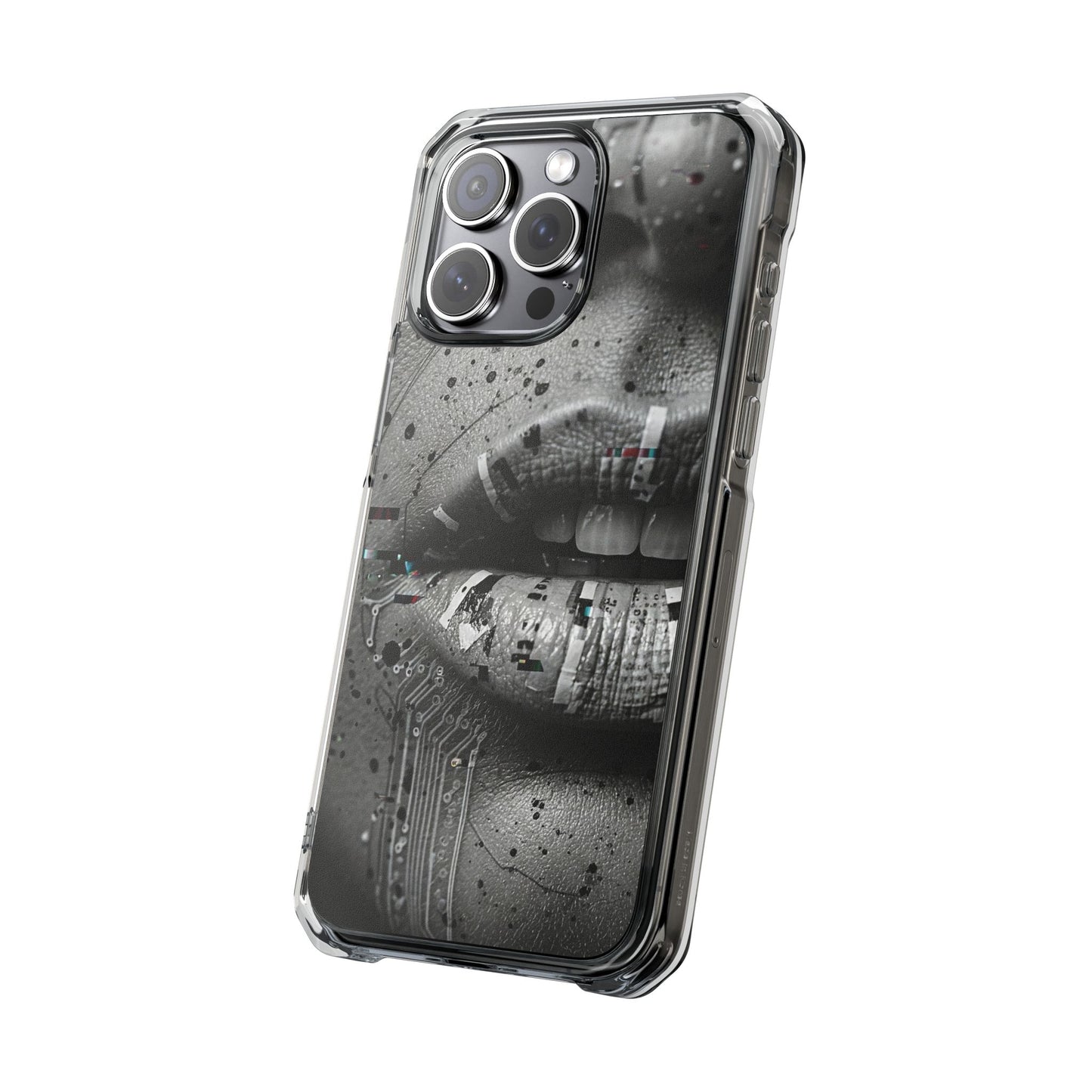 Magnetic Clear Impact Phone Case for Stylish Protection, Urban Aesthetic, Trendy Gift, Phone Accessories, Personalized Present