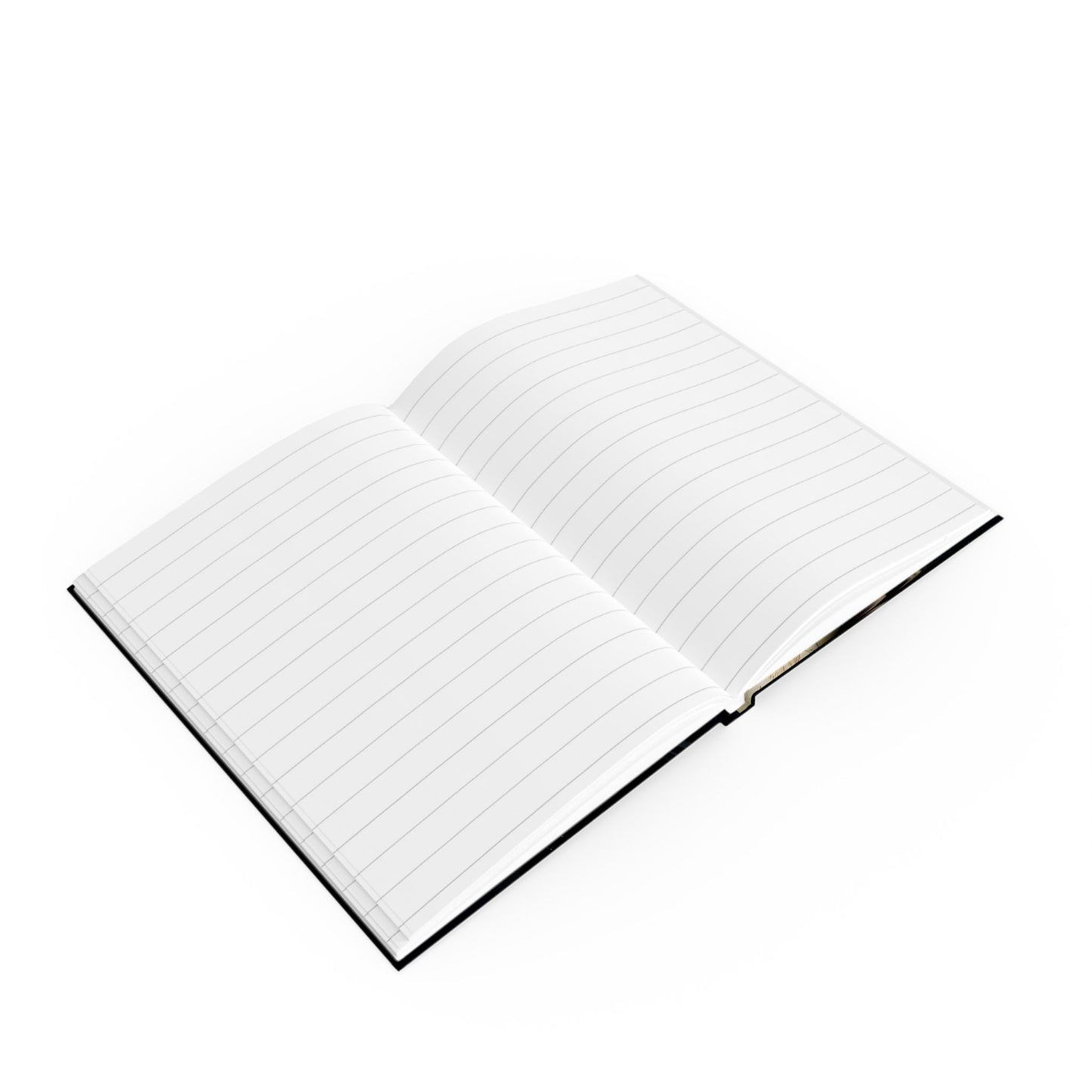 Skull Design Hard Backed Journal | Creative Notebook for Artists, Musicians, Gift for Halloween, Unique Diary, Gothic Writing Book