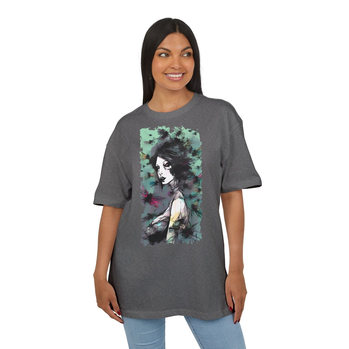 Artistic Oversize Tee - Unique Graphic Shirt for Creative Souls, Comfortable Fashion for Art Lovers, Unisex Casual Wear