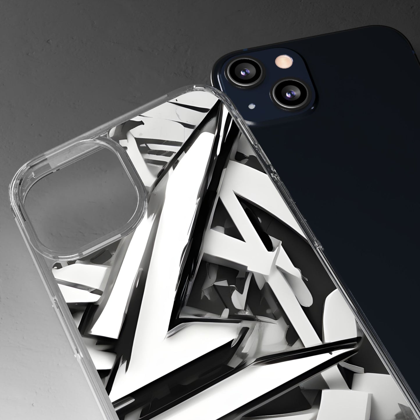 Phone Case, Abstract Futuristic Design