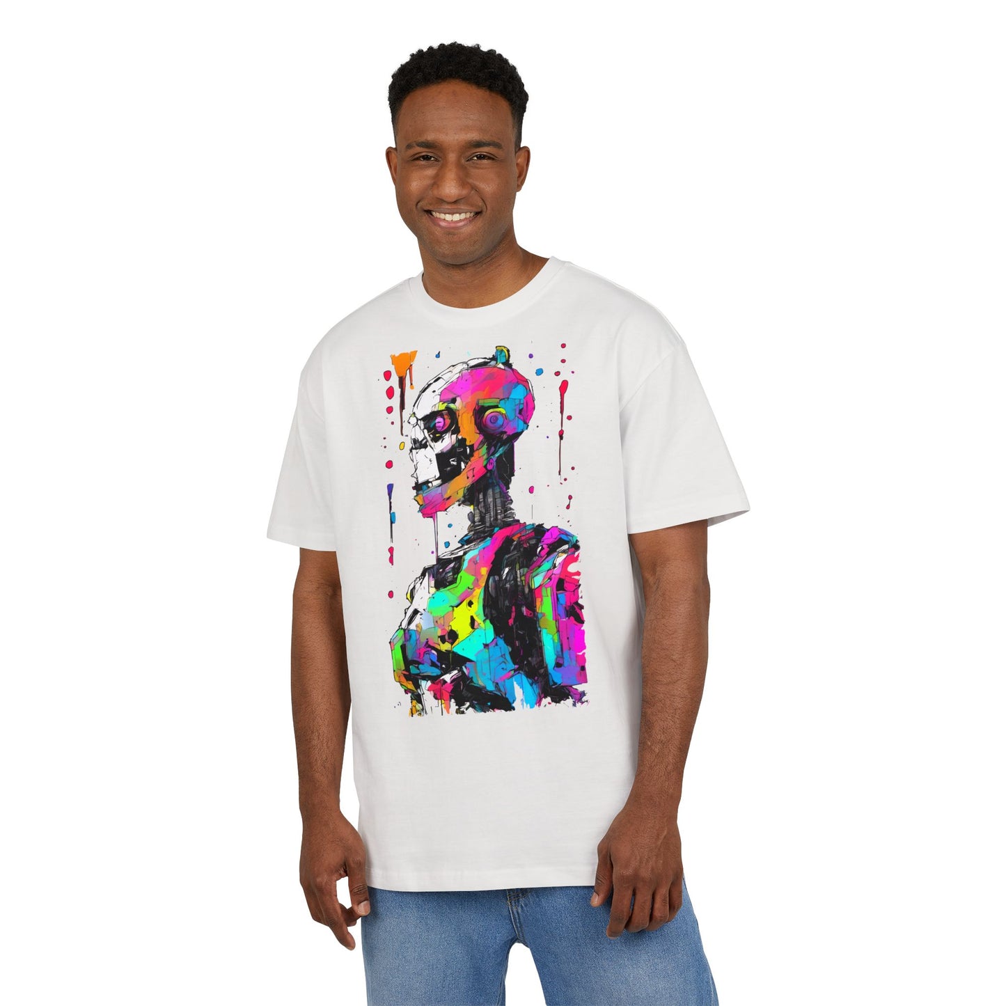 Colorful Artistic Unisex Heavy Oversize Tee, Graphic Tee, Statement Shirt, Art Inspired Apparel, Casual Wear for Art Lovers, Unique [...]
