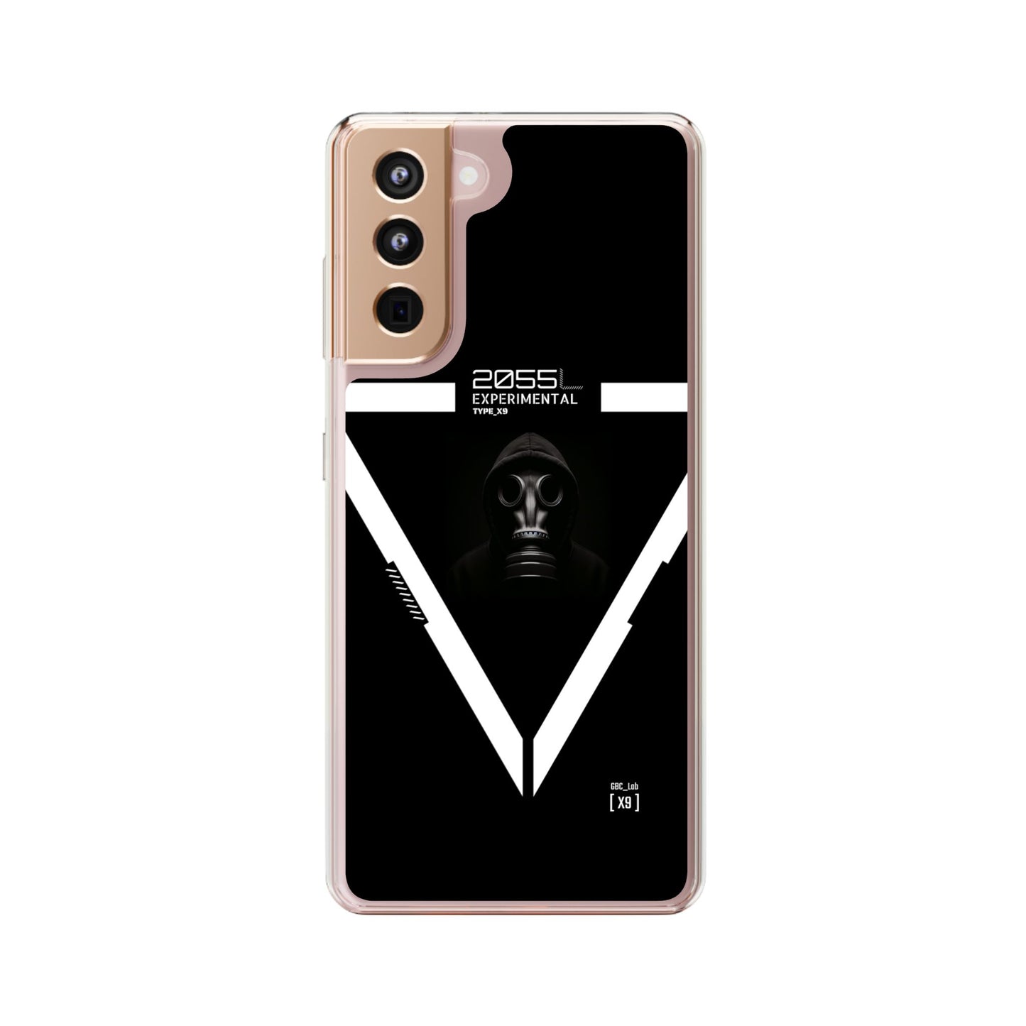 Clear Phone Case - Cyber Design Print