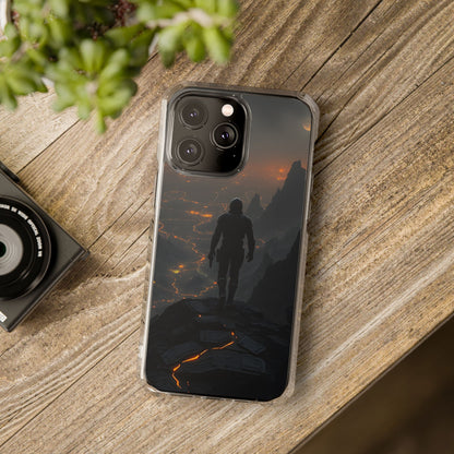 Magnetic Clear Impact Phone Cases, Adventure Phone Cover, Gamer Gift, Customizable Phone Shell, Trendy Tech Accessory